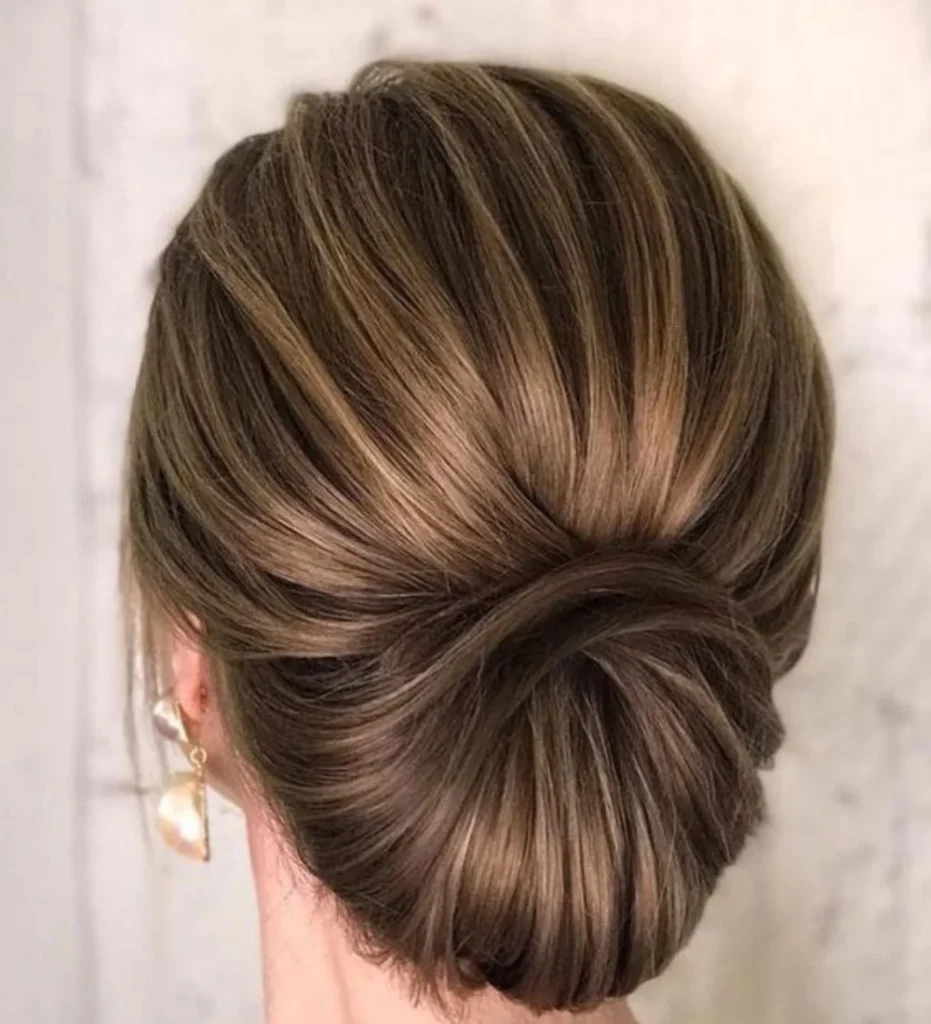 Classic Updo with a Twist