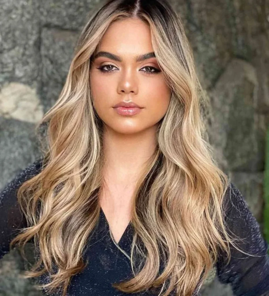 Classic Waves with a Twist Long Hairstyle