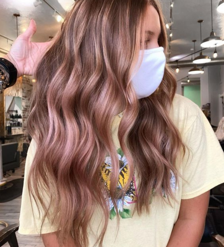 Caring for Your Brown to Pink Balayage Hair