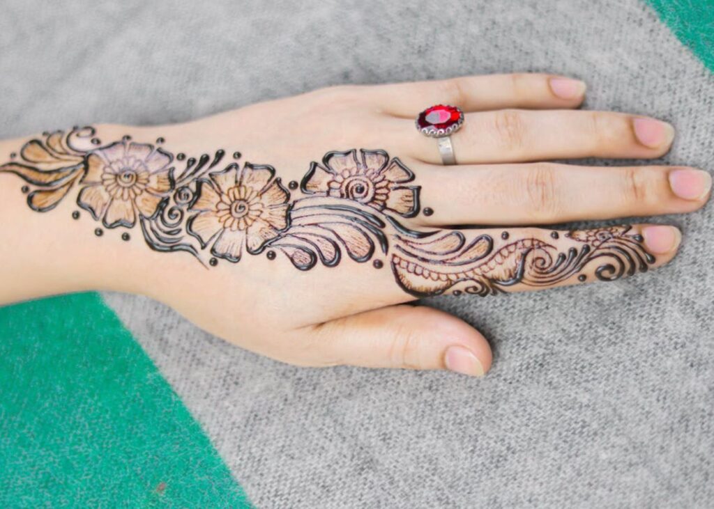 Top 20 Back Hand Mehndi Designs for Women - glowravishing
